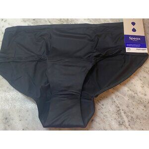 NWT Speax by Thinx Hiphugger Absorbent Leak Resistant Underwear 4XL BLACK